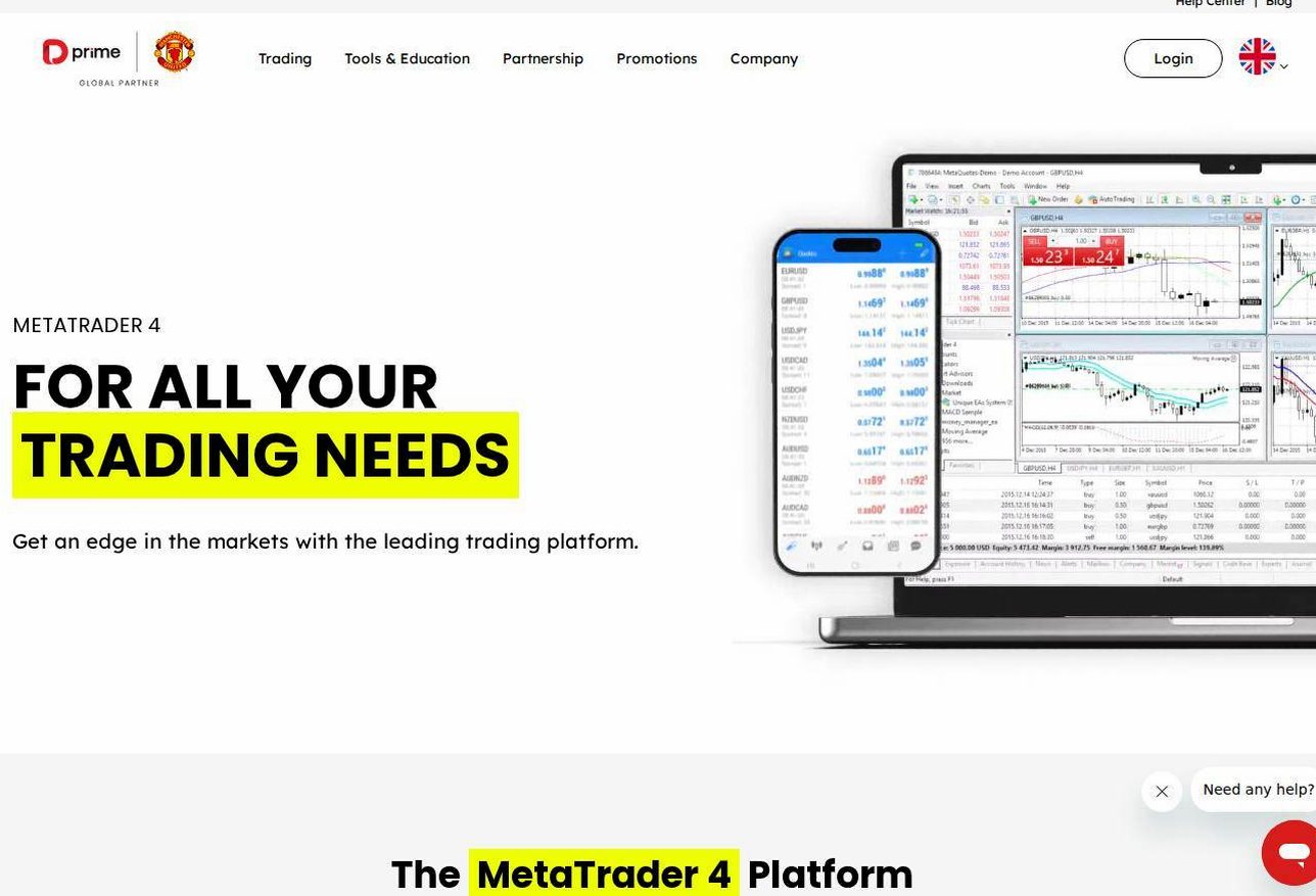 The platform page on the Doo Prime website